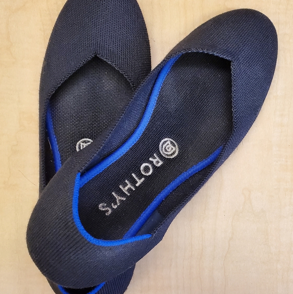 Rothy's The Flat / 8.5 / Black Rothy's